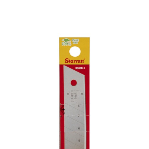 Cartela de l�minas para estilete 18 mm 10 pe�as - KS06R