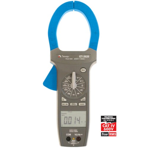 Alicate amper�metro digital - ET-3920