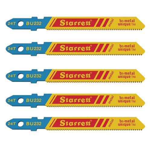L�mina serra tico tico 51 mm bimetal para metal 5 pe�as BU232