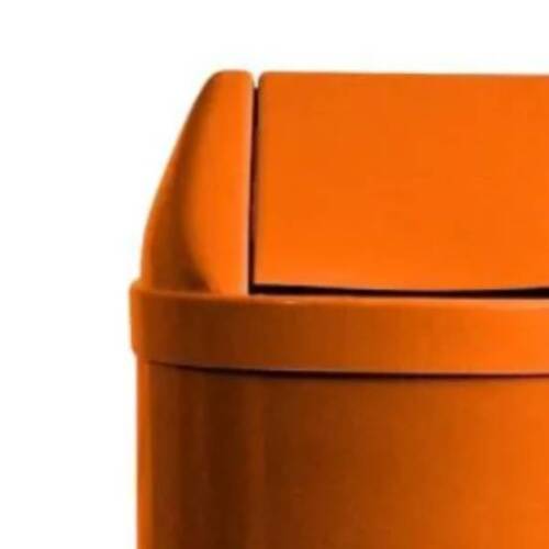 Cesto coletor de lixo 14L tampa basculante sem adesivo - CS24LJ