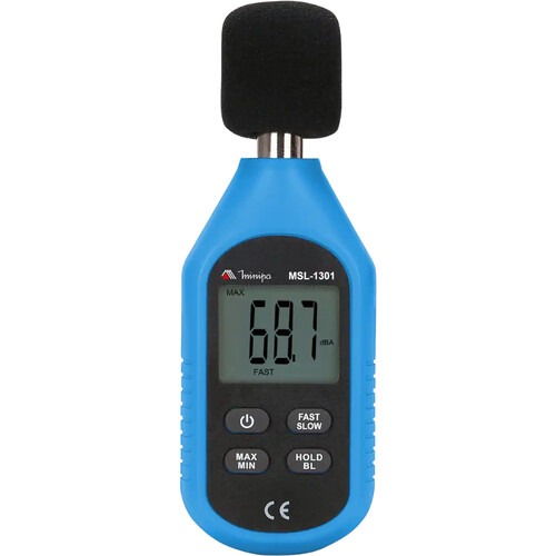 Decibelimetro digital mini com medi��o 30 a 130 dB - MSL-1301