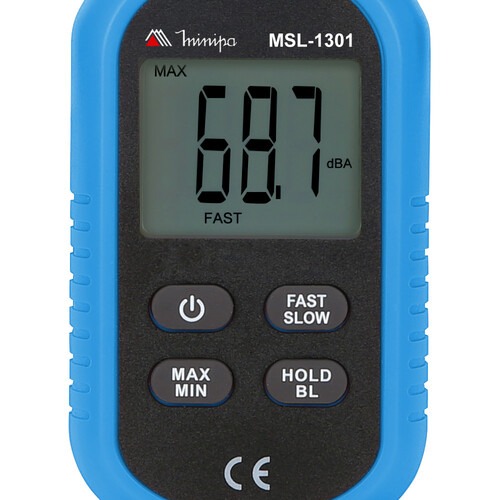 Decibelimetro digital mini com medi��o 30 a 130 dB - MSL-1301