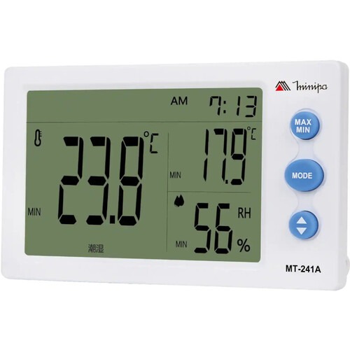 Rel�gio termo-higr�metro digital interno e externo - MT-241A