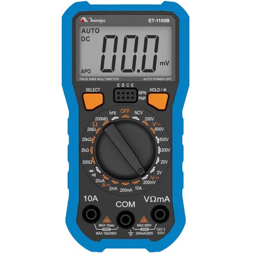 Mult�metro digital port�til - ET-1100B 