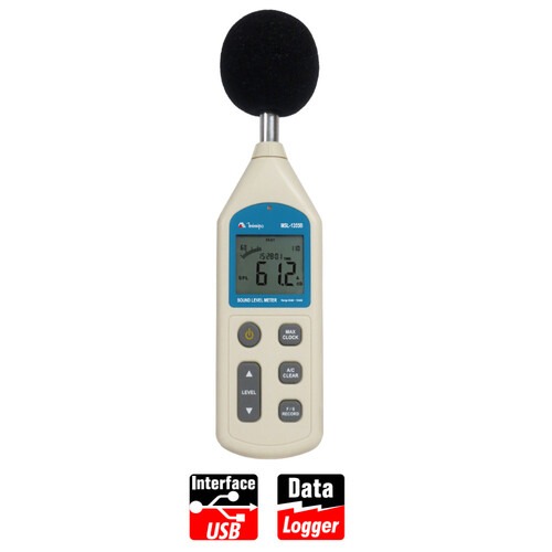 Decibelímetro digital com medição 30 à 130 dB - MSL-1355B Decibelímetro digital com medição 30 à 130 dB - MSL-1355B
