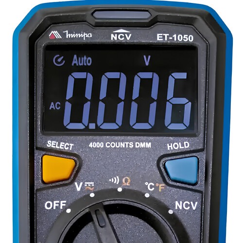 Mult�metro digital port�til CAT III 600V - ET-1050