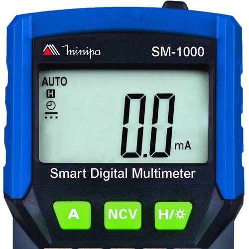 Mult�metro digital port�til 300V CAT II AC/DC - SM-1000