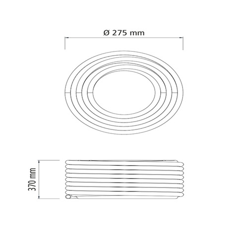Mangueira cristal refor�ada para jardim de 1/2