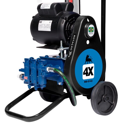 Lavadora alta vaz�o m�dia press�o 500 libras 2hp 12 l/min - MB-0143  220V