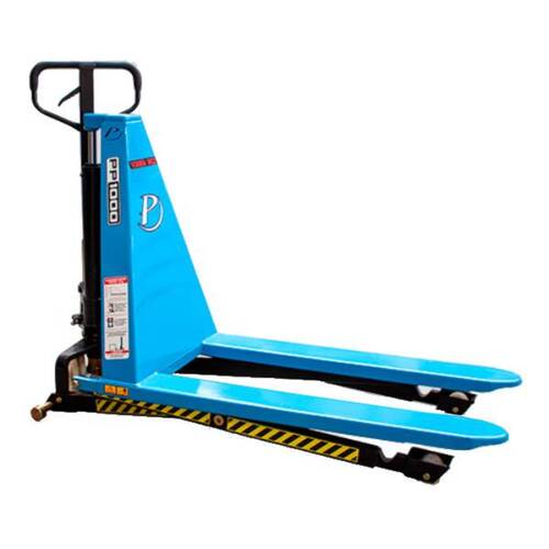 Transpalete pantogr�fico eleva��o manual 1.000 Kg 680 mm com rodas de nylon - PP 1000
