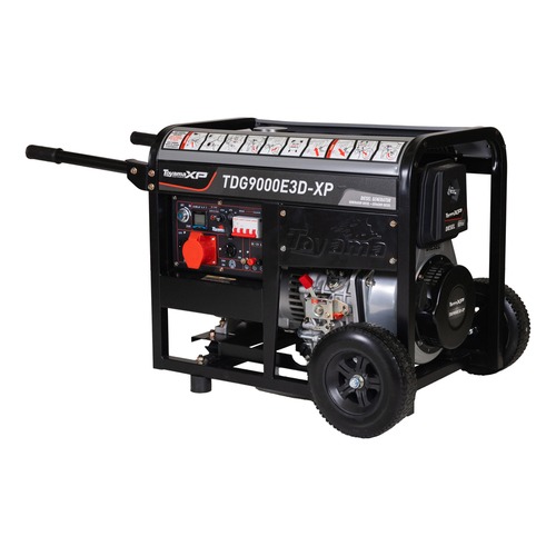 Gerador de energia 9 Kva a diesel partida el�trica trif�sico - TDG9000E3D-XP