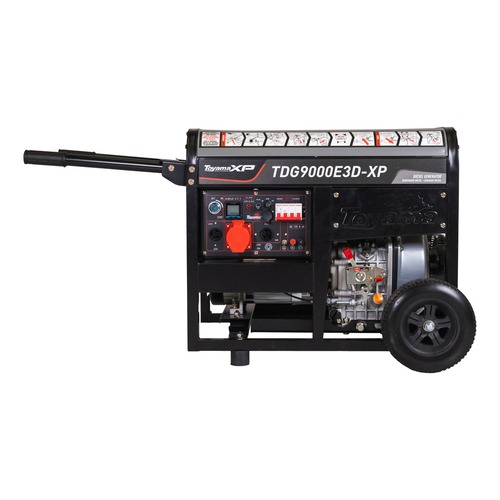 Gerador de energia 9 Kva a diesel partida el�trica trif�sico - TDG9000E3D-XP