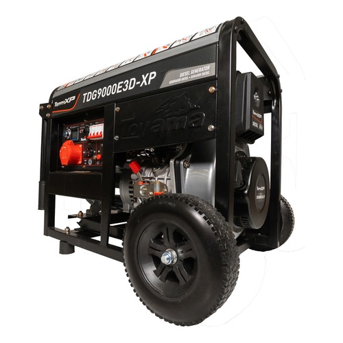 Gerador de energia 9 Kva a diesel partida el�trica trif�sico - TDG9000E3D-XP