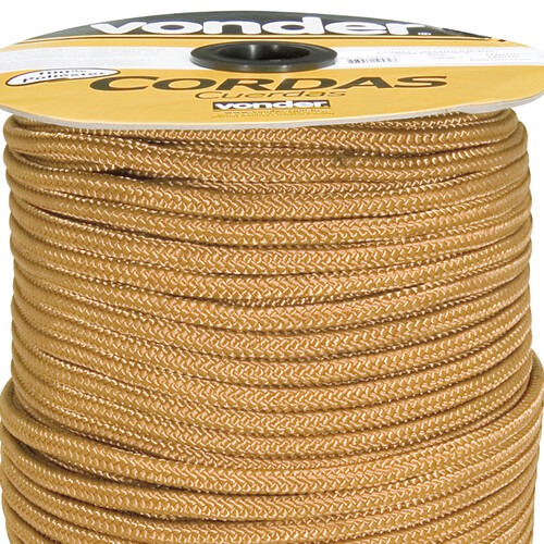 Corda caminhoneiro tran�ada 10 mm com rolo de 147 metros