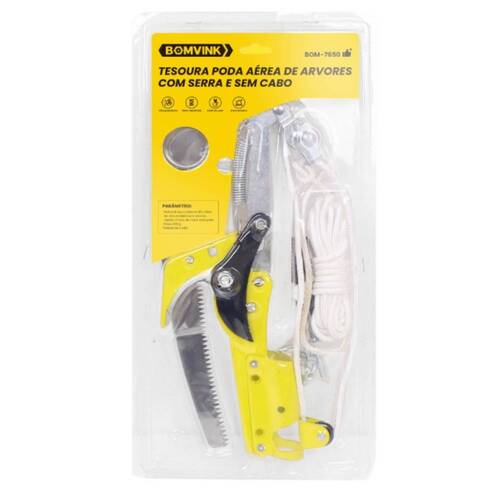 Serrote podador para galhos altos sem cabo - BOM-7650 Serrote podador para galhos altos sem cabo - BOM-7650
