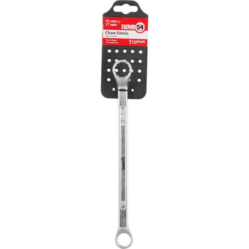 Chave estrela 16 mm x 17 mm a�o carbono