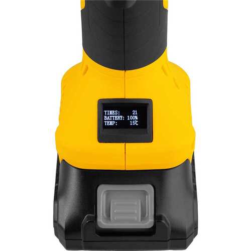 Alicate microcrimpador a bateria 18V 2Ah 0,25 a 16mm com 2 baterias AMC 160  110V/220V