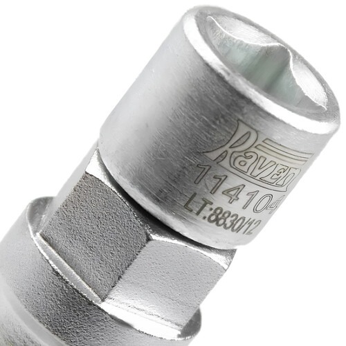 Conjunto de soquete longo vazado para porca do amortecedor traseiro - 114104