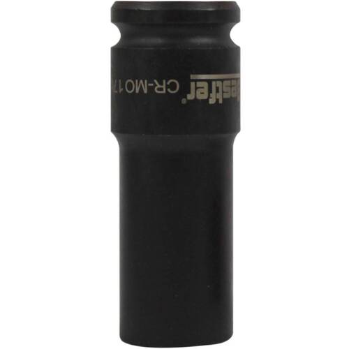 Soquete sextavado de impacto longo 17 mm encaixe 1/2