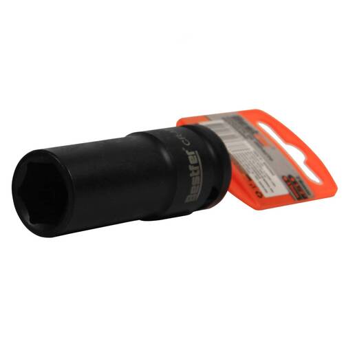 Soquete sextavado de impacto longo 19 mm encaixe 1/2