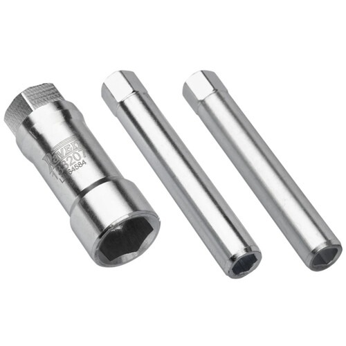 Conjunto soquete vazado 18 mm 2 adaptadores para porca - 133207