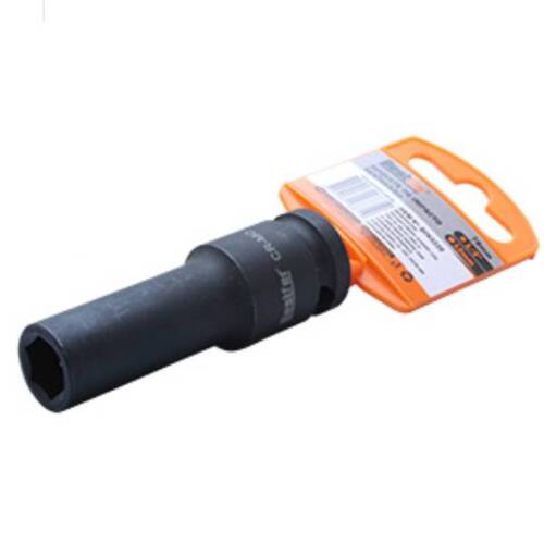 Soquete sextavado de impacto longo 12 mm encaixe 1/2