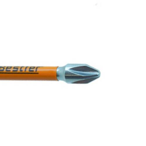 Jogo de bits phillips ph2 x 70 mm encaixe 1/4