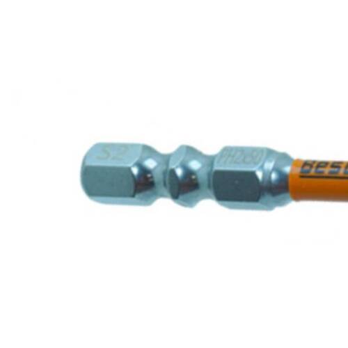 Jogo de bits phillips ph2 x 50 mm encaixe 1/4