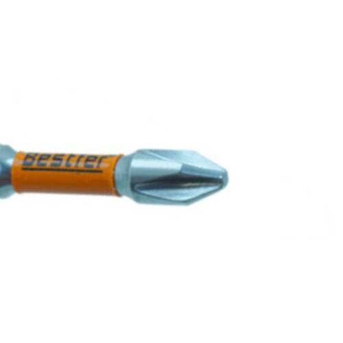 Jogo de bits phillips ph2 x 50 mm encaixe 1/4