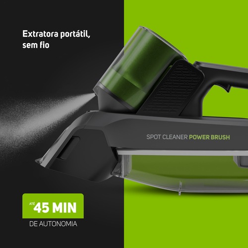 Extratora port�til WAP Spot Cleaner Power Brusch 3 em 1 sem fio