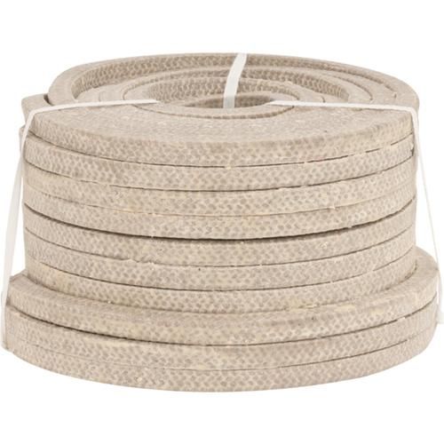 Gaxeta de algodão quadrada ensebada 3/16 Gaxeta de algodão quadrada ensebada 3/16