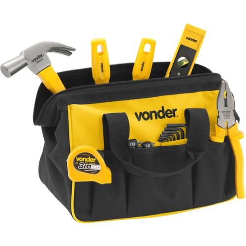 Jogo de ferramentas com 35 peças e bolsa Jogo de ferramentas com 35 peças e bolsa