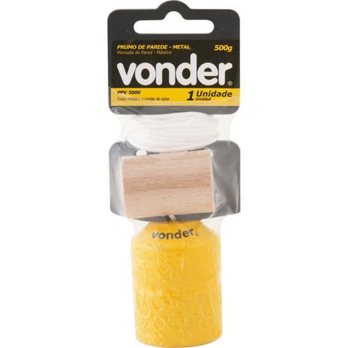 Prumo de parede de metal 500 g 