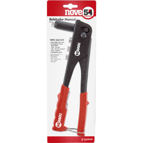 Rebitador manual tipo alicate 
