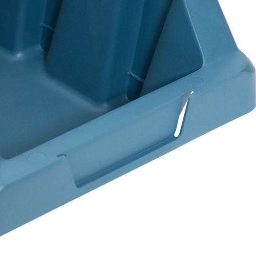 Gaveta pl�stica para estante n� 7 azul modelo pr�tico