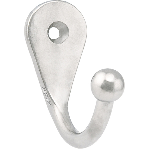 Cabide simples grande em met�lico niquelado