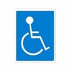 Placa sinalizadora em poliestireno Placa sinalizadora em poliestireno