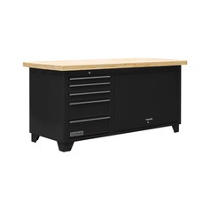 Bancada fechada com 5 gavetas e 1 porta retr�til - RLL-217AP