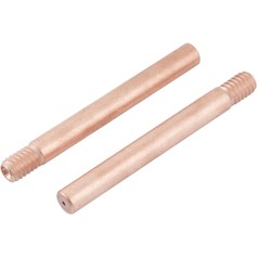 Bico de contato 0,8 mm x 73 mm para tocha TMV 400 5 peças Bico de contato 0,8 mm x 73 mm para tocha TMV 400 5 peças