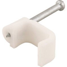 Grampo chato para fios 6 mm cartela com 20 p�s