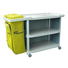 Carro funcional extra com 1 bolsa com fechamento