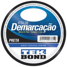 Fita adesiva para demarca��o 48 mm x 15 m 