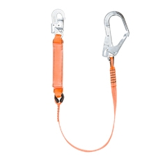 Talabarte de segurança simples 140 cm com absorvedor de energia Talabarte de segurança simples 140 cm com absorvedor de energia