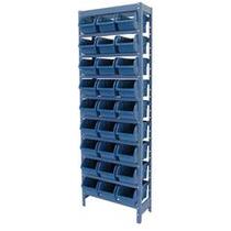 Estante met�lica com 27 gavetas n�5 azul - NE27/5A