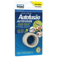 Fita adesiva auto fus�o de 25 mm x 1 metro