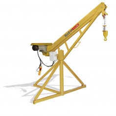 Mini Grua capacidade 200/400 kg 30/60 m 1,25 hp monof�sica - ELLEVA PRIME
