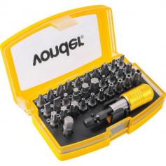 Jogo de bits encaixe sextavado 1/4 Jogo de bits encaixe sextavado 1/4