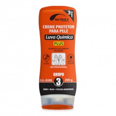 Creme protetor para a pele Luva qu�mica gr3 - 200g