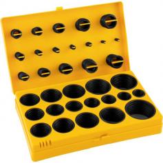 Jogo de an�is Oring com 419 pe�as