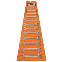 Jogos de chave fixa 6 x 32 mm a�o cromo van�dio com 12 pe�as